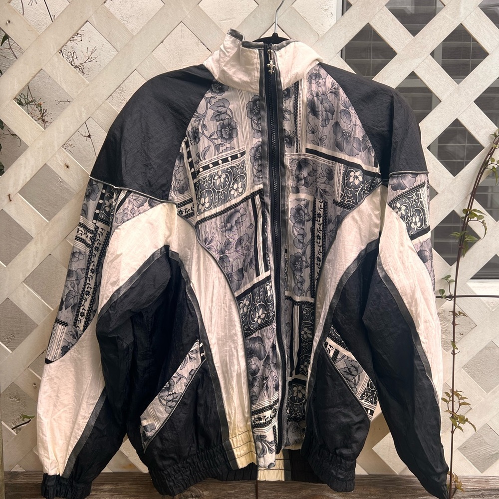 Vintage Black and White Unisex Jacket